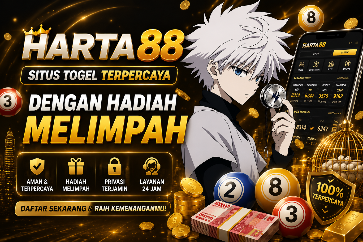HARTA88 > Situs Togel Terpercaya dengan Hadiah Melimpah